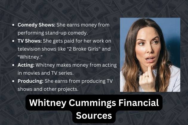 Whitney Cummings Financial Sources